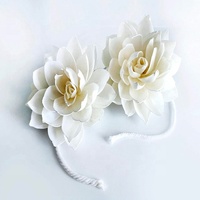 Diffuseur de parfum Reed Sola Flower avec mèche en coton - Décoration artisanale écologique pour la maison, idéal pour les remises de diplômes et le salon 2023