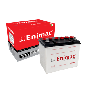 Batterie séchée N50 R/L à prix d'usine Excellentes performances pour le démarrage de voitures et de camions Made in Vietnam - Product Image 1