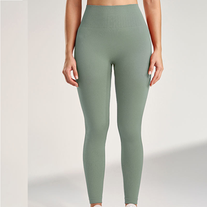 Mallas de nailon Spandex de secado rápido, pantalones de Yoga para levantamiento de glúteos, ropa ajustada para entrenamiento de gimnasio, mallas de Yoga de cintura alta para mujer - Product Image 2