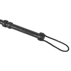 Taux de gros de haute qualité le plus récent taureau fouet en cuir Premium fabriqué à la main en cuir véritable fouet Unique Western équestre - Product Image 5