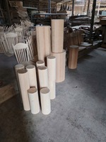 Fábrica de patas de muebles de madera en Vietnam Construcción de madera dura Premium Adecuada para sillas Sofás Gabinetes y mesas de alta calidad