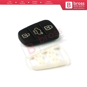 แผ่นยาง BDP1123 สำหรับใส่กุญแจรีโมทรถยนต์แบบพับได้ 3 ปุ่ม - Product Image 4