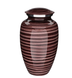 Suministros funerarios Urnas de cremación de metal con acabado esmaltado para cenizas humanas y de mascotas Proveedor a granel de urnas de cremación - Product Image 1