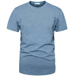 T-shirt pour homme en coton et polyester de haute qualité, col rond, uni, premium, streetwear, été, t-shirts pour homme personnalisés, vêtements décontractés - Product Image 1