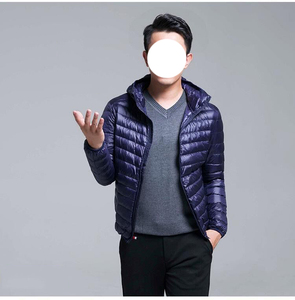 แจ็คเก็ตขนเป็ดมีฮู้ดสำหรับผู้ชาย, เสื้อกันหนาวขนเป็ดกันหนาว - Product Image 6