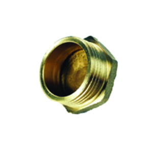 Tappo Maschio Idraulico Art. 292 Gr.3/8 in Ottone Giallo - Product Image 1