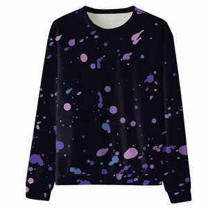 Pulls en jersey de coton biologique 100% respirant et thermique pour hommes, taille grande, vente en gros 2026 - Product Image 1