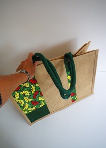 ถุงปอกระเจาพิมพ์ลายแบบกำหนดเองพร้อมที่จับงานแฮนด์เมดใช้งานประจำวันกระเป๋ากระสอบผ้าใบธรรมชาติคุณภาพดีเยี่ยมใช้ช้อปปิ้ง - Product Image 3