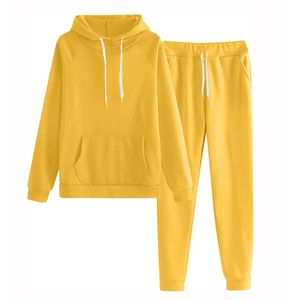 ชุดวอร์มผู้หญิงแบบมีฮู้ด สไตล์ลำลอง สีพื้น ระบายอากาศได้ดี สีตามสั่ง เสื้อพูลโอเวอร์ ผ้าฝ้ายฟลีซ ไซส์ใหญ่ สำหรับออกกำลังกาย วิ่งจ๊อกกิ้ง ด้านหน้า - Product Image 4