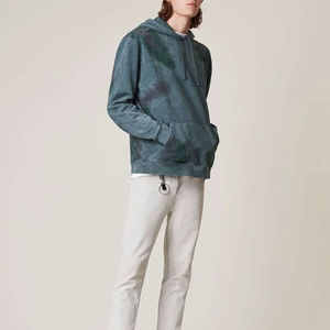 Sweat à capuche de lavage à l'acide personnalisé de haute qualité 100% coton épais épaule tombante sweats à capuche de lavage à l'acide de qualité supérieure - Product Image 4