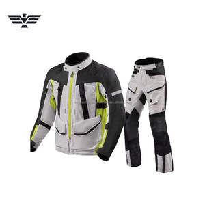 Traje de Motociclismo Unisex Premium, Chaqueta y Pantalones Impermeables para Motociclistas, Talla Grande, Equipo de Protección para Carreras, Paneles Reflectantes - Product Image 1