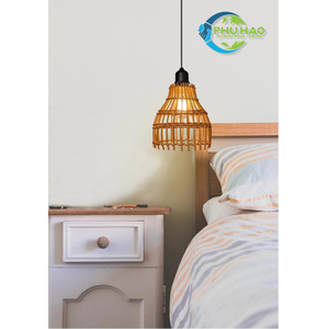 LUSTRES DE LANTERNE EN BAMBOU ROTIN Tissé Parfait pour l'intérieur et l'extérieur Décor à la maison Salle à manger Resort Jardin Personnalisation - Product Image 5