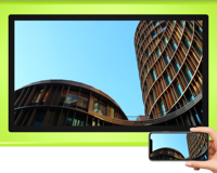 Meja pintar Android 13 layar sentuh, tabel interaktif layar sentuh 4K 20 poin 43 inci
