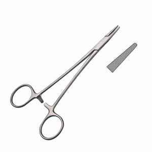 Haute qualité 18.0 cm Metzenbaum-Hegar porte-aiguille pince en acier inoxydable pour aiguille manuelle tenant la vente d'instruments chirurgicaux - Product Image 3