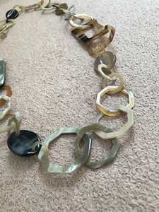 Best Quality <b>Buffalo</b> <b>Horn</b> Necklace for Women Hand Finished Fashion Jewelry Set with Pearl and Diamond From India - Product Image 4