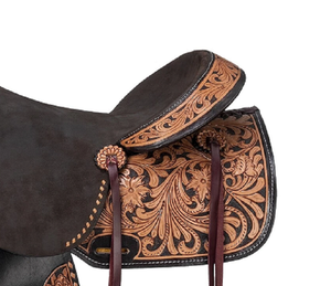 Juego de tachuelas de cuero genuino de primera calidad, monturas de carreras occidentales e inglesas para montar a caballo - Product Image 6