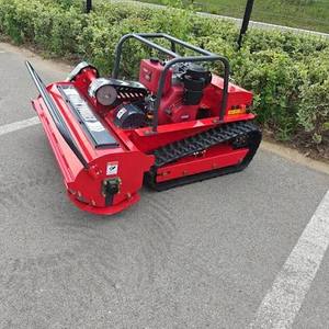 Tondeuse à gazon diesel automotrice sur chenilles sans fil, à rayon de braquage zéro, de qualité industrielle, 15 CV, agricole haute performance, télécommandée - Product Image 3