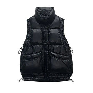 <b>Women</b> Lightweight Down <b>Vest</b> | Short Sleeveless <b>White</b> Duck Feather Puffer Waistcoat <b>Vest</b> <b>Women</b> Warm Outdoor Jacket Breathable - Product Image 1