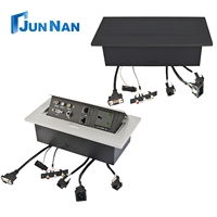 Prise de table escamotable en alliage d'aluminium, usage industriel et hospitalier, multiprise multifonctionnelle, prise universelle, conforme RoHS CE