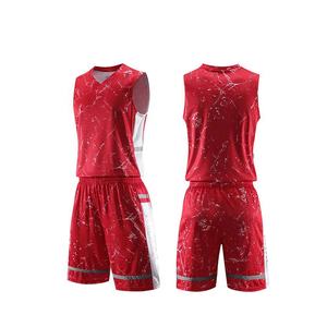 Vente en gros uniforme de basket-ball unisexe personnalisé uniforme respirant à séchage rapide uniforme de basket-ball d'entraînement de jeu - Product Image 6