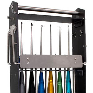 Curette ชั้นเก็บของฆ่าเชื้อที่ทำจากสแตนเลสอุปกรณ์ทางการแพทย์ที่จัดระเบียบเครื่องมือผ่าตัดแบบแมนนวลสำหรับคลินิกโรงพยาบาล - Product Image 5