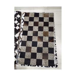 Hot Selling Premium Handmade <b>Hair</b>-on Leather Patchwork Saddle <b>Pads</b> Direct From Wholesale Manufacturers - Product Image 1