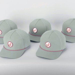 High Quality Custom Tee Holder Waterproof Rubber 5 Panel Golf Hats <b>Rope</b> Laser Cut <b>Light</b> Weight Waterproof Sports Golf Hats Caps - Product Image 6