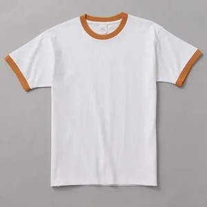 Sonnerie personnalisée ras du cou 100% jersey de coton T-shirts Fitness Ringer t-shirt à manches courtes t-shirts pour hommes - Product Image 3