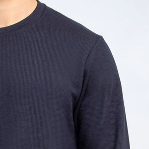 100% Offre Spéciale haute qualité 2025 mode plaine couleur personnalisée automne Polyester/coton pull décontracté sweat pour hommes - Product Image 6