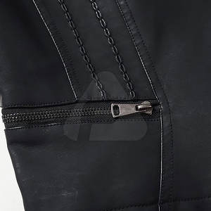 Chaquetas de cuero genuino para mujer, nuevo diseño elegante, chaqueta de cuero - Product Image 6