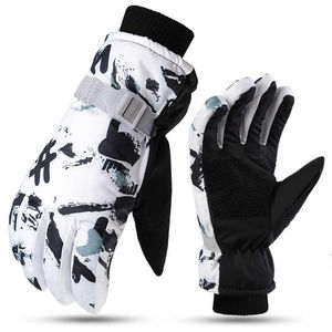 Gants de ski pour hommes en cuir véritable léger avec logo personnalisé et différentes couleurs, gants de sécurité 2025 - Product Image 4