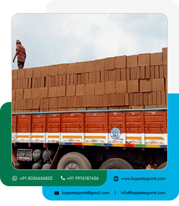 Bloc de tourbe de coco non lavé de qualité supérieure de 5kg, fournisseur américain certifié biologique et écologique pour la culture hydroponique et le jardinage. - Product Image 2