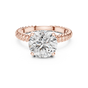 Anillo de Diamante Cultivado en Laboratorio de 1 Quilate, Oro de 10 Quilates, Anillo de Bodas con Diseño de 4 Puntas, Grado EF VS1-2, Joyería Fina Personalizable, Proveedor Confiable - Product Image 4