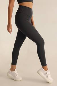 Ensemble soutien-gorge et leggings de sport pour femmes motif solide vêtements de yoga mi-taille - Product Image 3