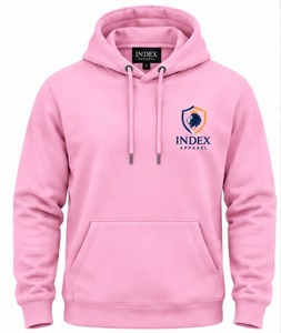 Sudadera con Capucha Blanca de Gran Tamaño, Ropa Urbana Personalizada con Impresión y Bordado - Product Image 1