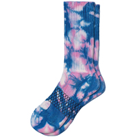 Chaussettes stylées tie-dye en tissu doux et respirant et design personnalisé Parfait pour une tenue décontractée ou un look sportif Pour unisexe