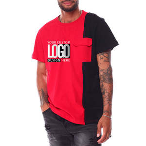 Men <b>Polyester</b>/Cotton Short Sleeve Casual Summer T-Shirt with Eco-Friendly Quick Dry Breathable Fabric for Daily Fashion Wear - Product Image 4