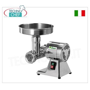 เครื่องบดเนื้อ FIMAR - รุ่น 8 - กึ่งมืออาชีพ, ระบบไฟฟ้าเฟสเดียว 230/1 โวลต์ - ขนาดเล็ก มม. 330x300x360h - Product Image 1