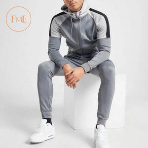 Ensembles pantalons de survêtement et sweat à capuche survêtements à fermeture éclair personnalisés pour hommes survêtements zippés délavés à l'acide pour femmes vente en gros - Product Image 4