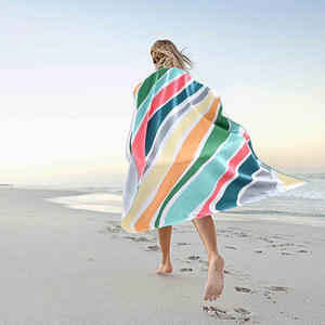 Printed Pool and <b>Beach</b> <b>Towels</b> Oversized Soft Cotton Bath Sheet Quick Dry <b>Lightweight</b> Travel Holiday Spa Resort Outdoor <b>Towel</b> - Product Image 2