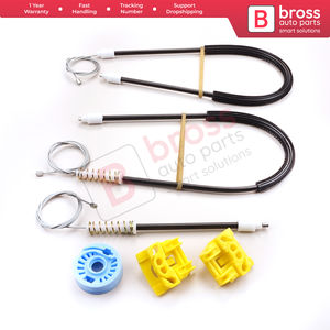 Juego de reparación de regulador de ventanilla eléctrica BWR819 puerta delantera izquierda o derecha para Ibiza MK3 6L1 Cordoba MK2 6L2 2002-2008 4/5-puerta 6L4837461 - Product Image 2