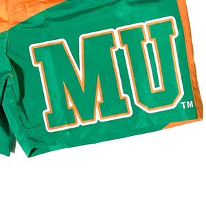 Summer <b>Shorts</b> Solid Color Workout Running University Wear Orange and <b>Green</b> <b>Short</b> - Product Image 6