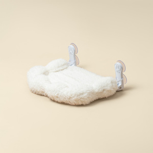 Flauschige Plüsch-Hängematte für Katzen, Katzen-Fenstersitz, Katzenbett mit Saugnäpfen, Weicher, Gemütlicher Katzen-Liegesessel, Katzen-Aussichtsplatz für Hauskatzen - Product Image 3