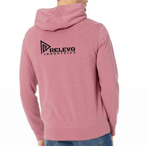 Nuevo diseño de gran tamaño sudaderas con cremallera para hombre, 100% fabricantes de ropa de algodón logotipo personalizado Unisex manga larga Sudadera con capucha para hombre - Product Image 2