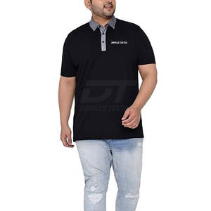 Nouveaux polos pour hommes de taille plus bas quantité minimale de commande des polos de taille personnalisée à prix bon marché - Product Image 5