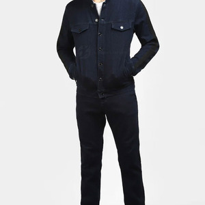 แจ็คเก็ตยีนส์ทรงสลิมสำหรับผู้ชายคุณภาพสูง สไตล์ลำลอง คอตั้ง ผ้าฝ้าย 100% แห้งเร็ว เหมาะสำหรับฤดูหนาว ราคาขายส่ง - Product Image 6