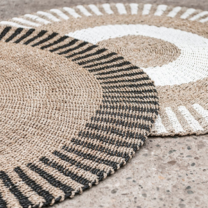 El más vendido, venta al por mayor, alfombra de algas marinas naturales hechas a mano, patrón trenzado blanco para decoración del hogar, directo desde Vietnam - Product Image 5