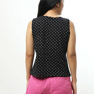 2025 Newest Breathable Casual <b>Women</b> <b>Tank</b> <b>Top</b> Customized Logo Front Position High Quality OEM Service Wholesale - Product Image 2