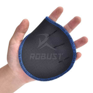 Coussin de poignée en caoutchouc néoprène confortable pour entraînement de gymnastique unisexe de haute qualité avec logo personnalisé, antidérapant, sécurité en haltérophilie pour le fitness - Product Image 5