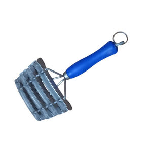Horse grooming brush with strong <b>teeth</b> offering efficient detangling, partnered with grooming <b>tools</b> and veterinary instruments - Product Image 1